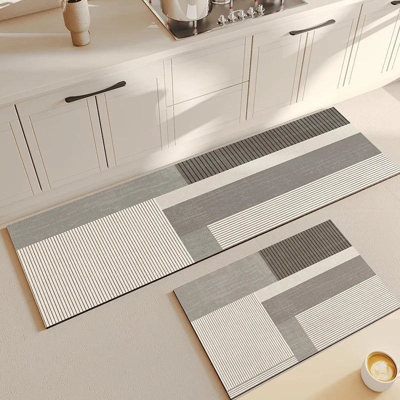 Tapis de bain superabsorbant antidérapant